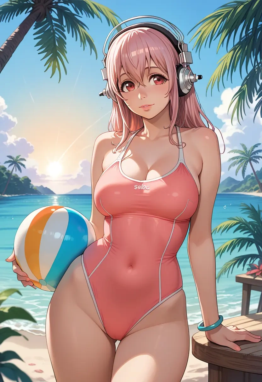 nitroplus,super_sonico,bikini  - 