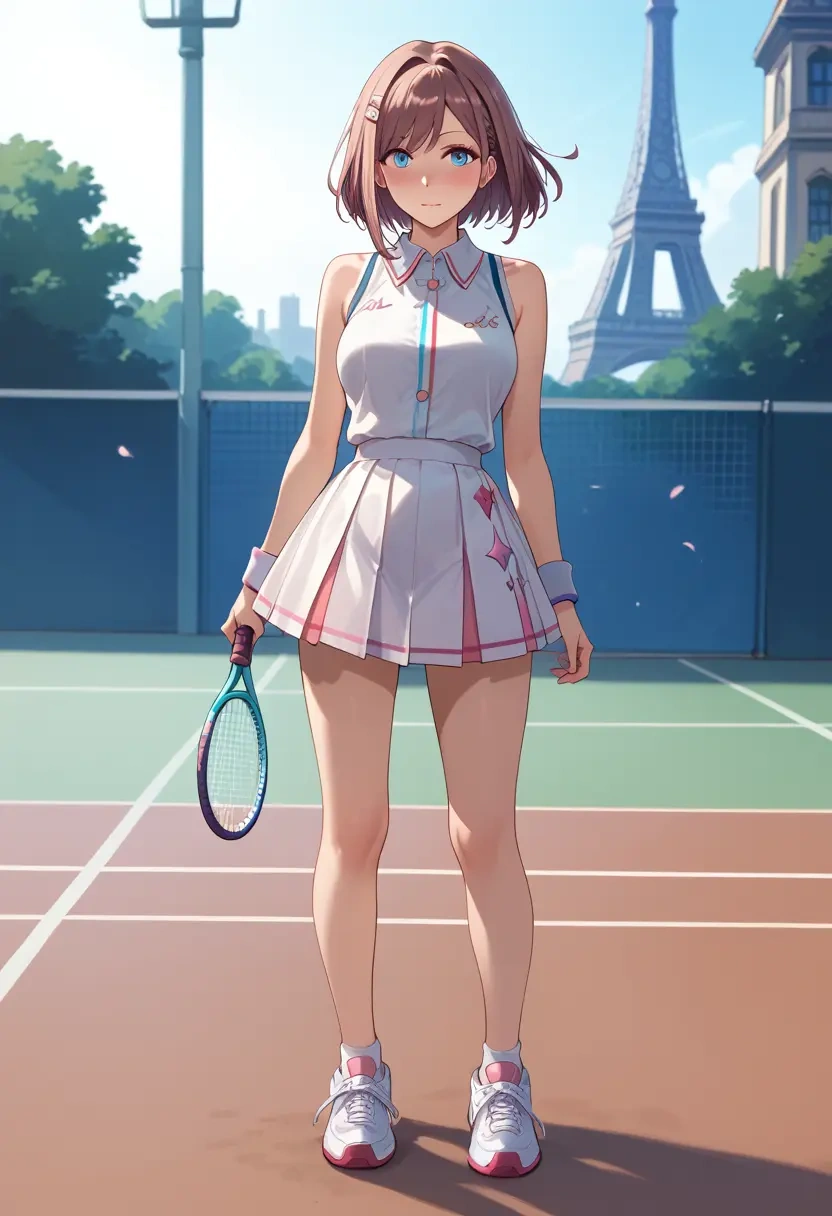 nijisanji,suzuhara_lulu,tennis skirt  - 