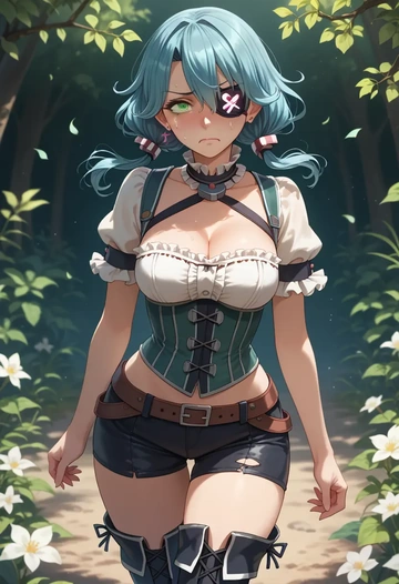 kantai_collection,suzukaze_(kancolle),pirate  - AI generated anime art