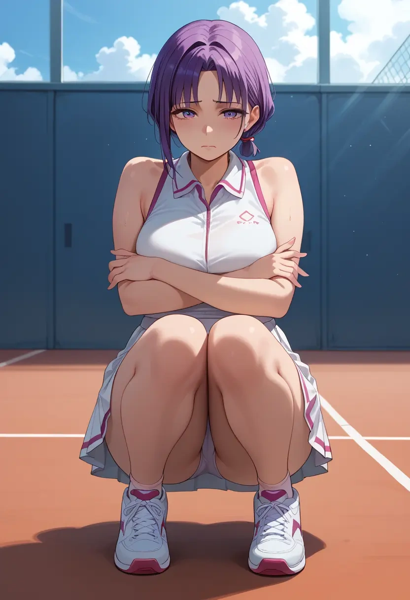 new_game,suzukaze_aoba,tennis skirt  - 