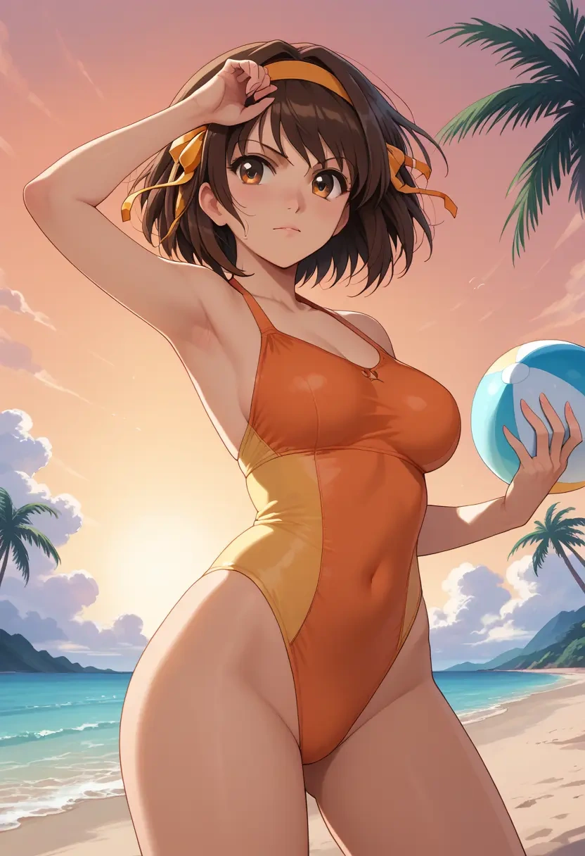 suzumiya_haruhi_no_yuuutsu,suzumiya_haruhi,bikini  - 