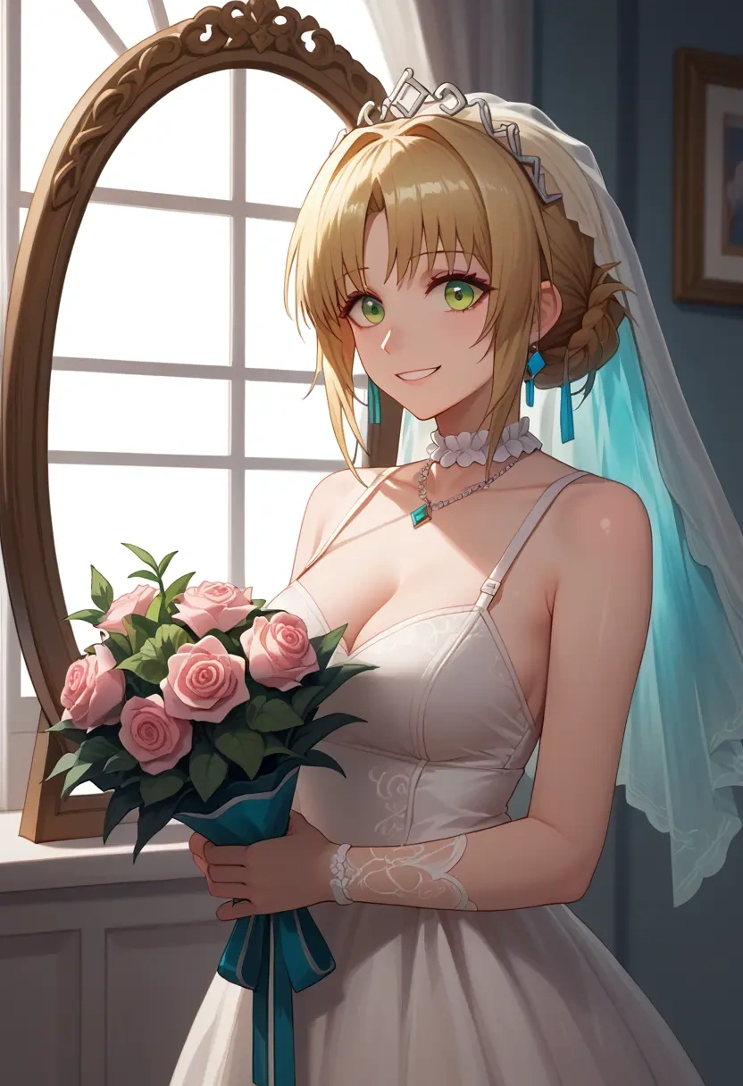 arknights,suzuran_(arknights),wedding  - 