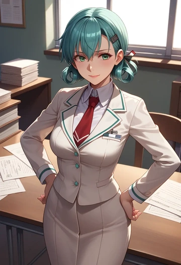 kantai_collection,suzuya_(kancolle),OL  - AI generated anime art