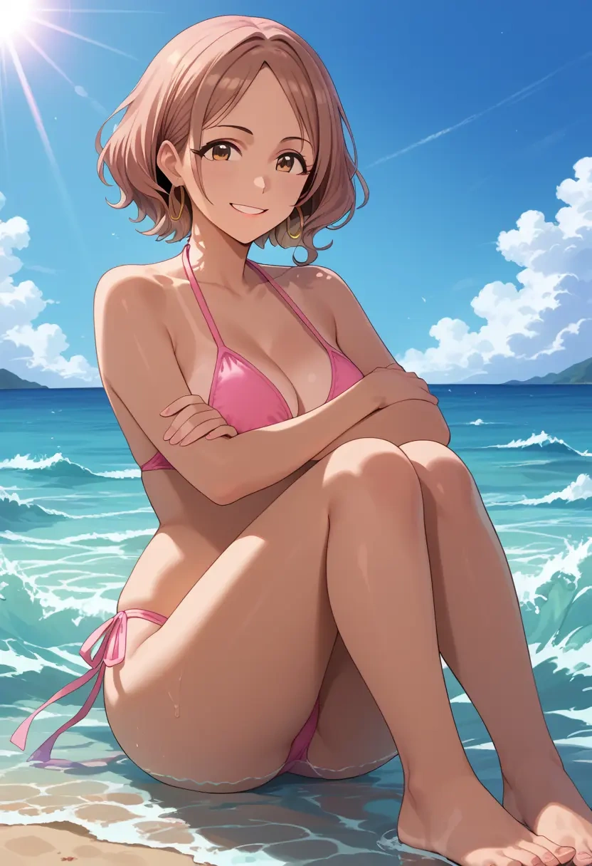 idolmaster,tachibana_arisu,bikini  - 