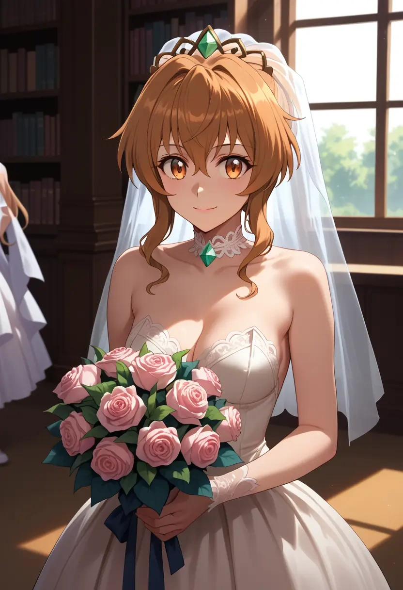 senki_zesshou_symphogear,tachibana_hibiki_(symphogear),wedding  - 