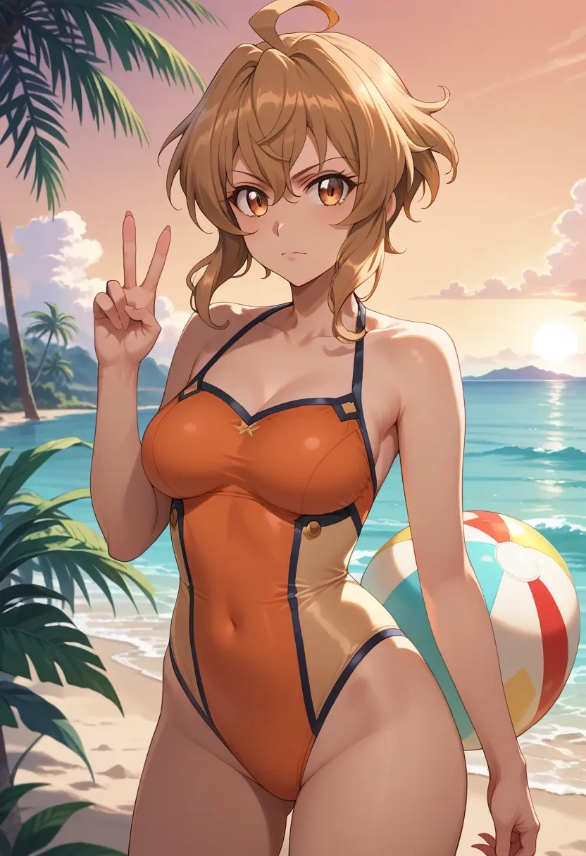 senki_zesshou_symphogear,tachibana_hibiki_(symphogear),bikini  - 