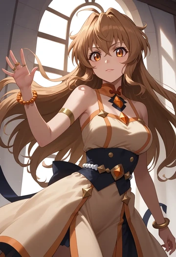 senki_zesshou_symphogear,tachibana_hibiki_(symphogear),Egyptian  - AI generated anime art