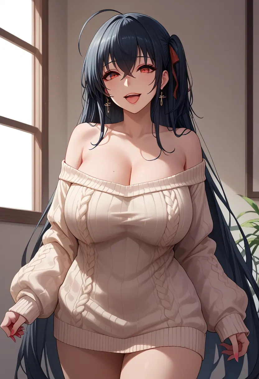 azur_lane,taihou_(azur_lane),sweater  - 