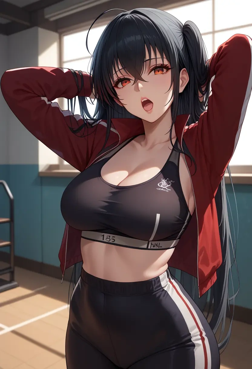 azur_lane,taihou_(azur_lane),athletic,track suit  - 