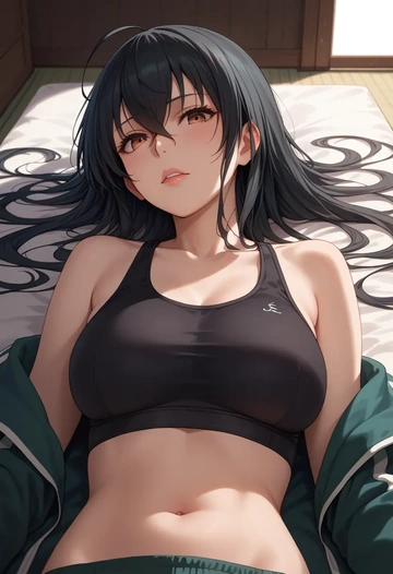 kantai_collection,taihou_(kancolle),athletic,track suit  - AI generated anime art