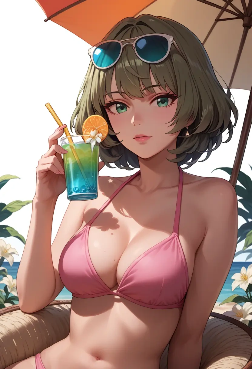 idolmaster,takagaki_kaede,bikini  - 