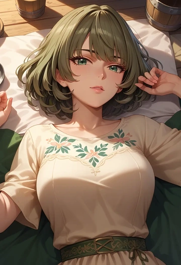 idolmaster,takagaki_kaede,handwritten script shirt,dolphin shorts  - AI generated anime art