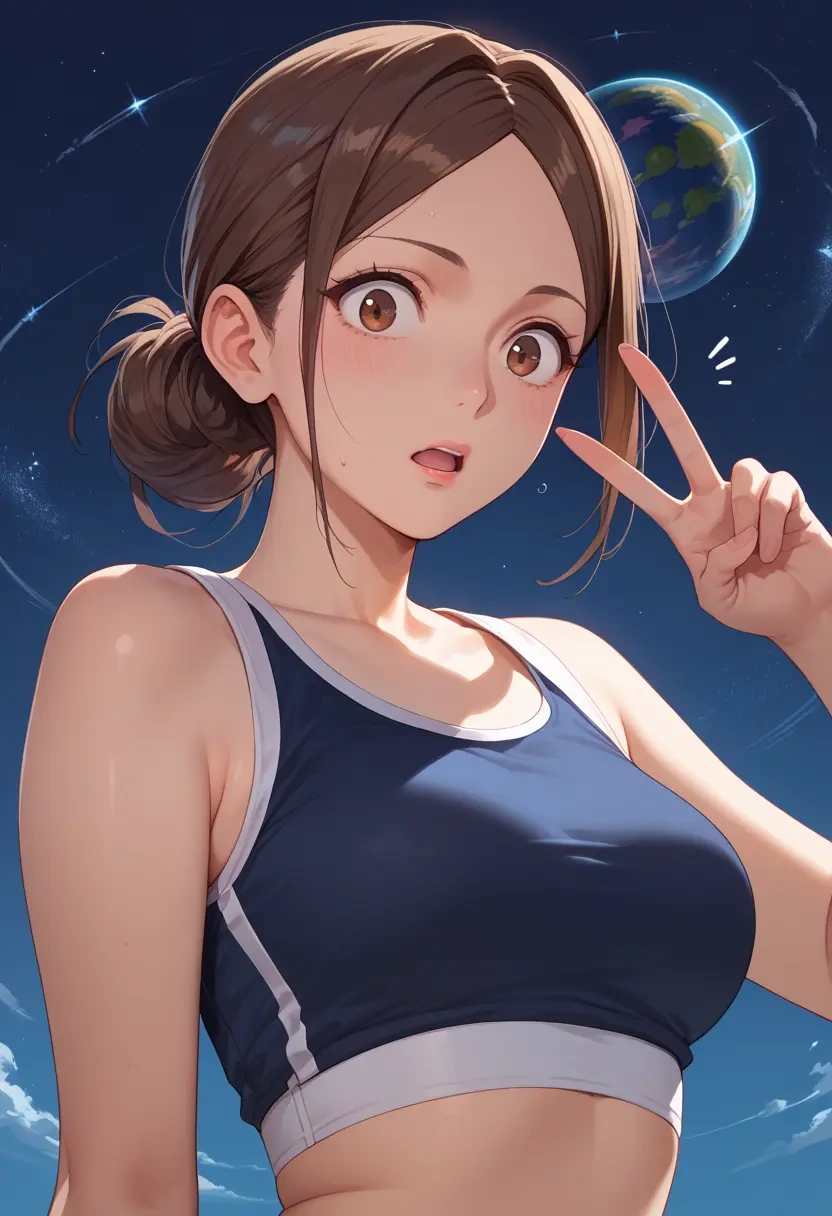 karakai_jouzu_no_takagi_san,takagi_san,sports crop,high-waisted shorts  - 