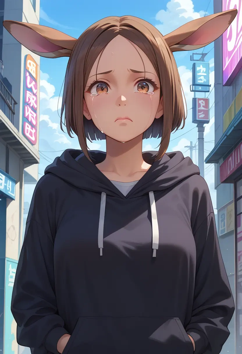 karakai_jouzu_no_takagi_san,takagi_san,oversized graphic hoodie,thigh-high socks,shorts  - 