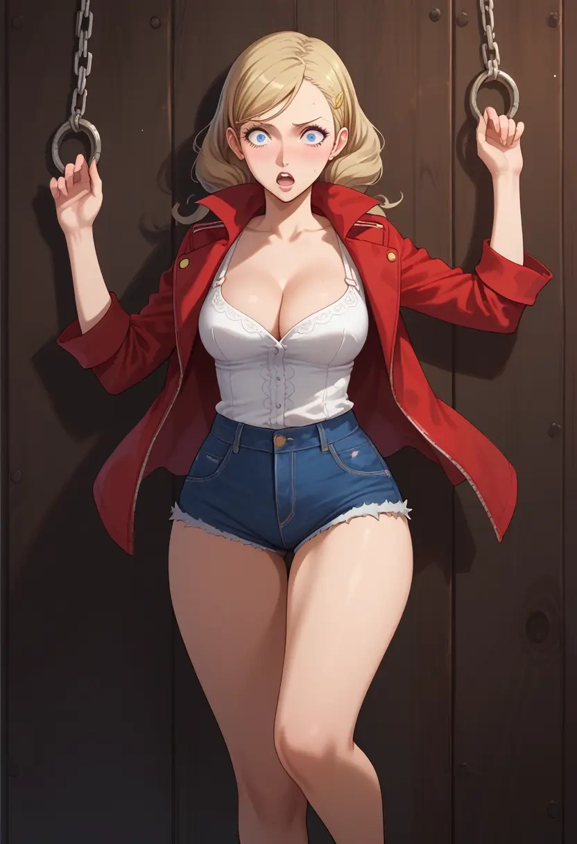 persona,takamaki_anne,shorts,sexy  - 