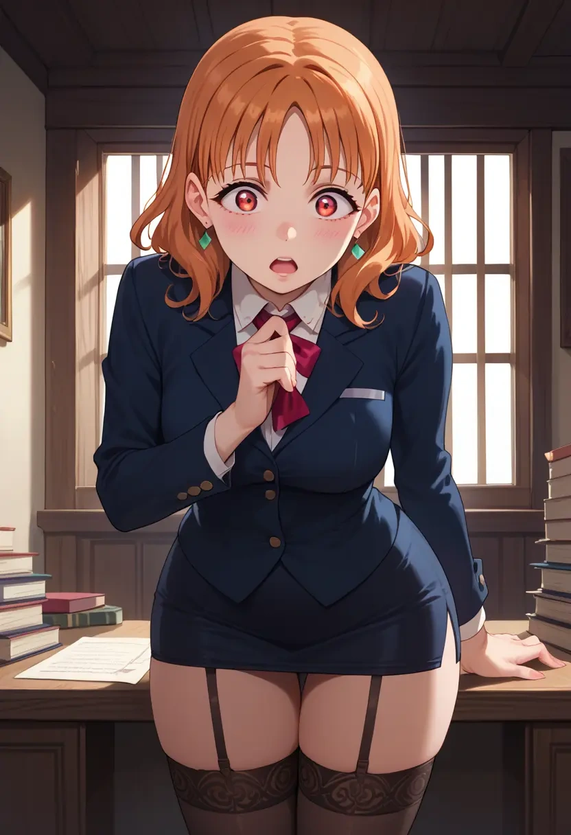 love_live,takami_chika,secretary, stockings  - 