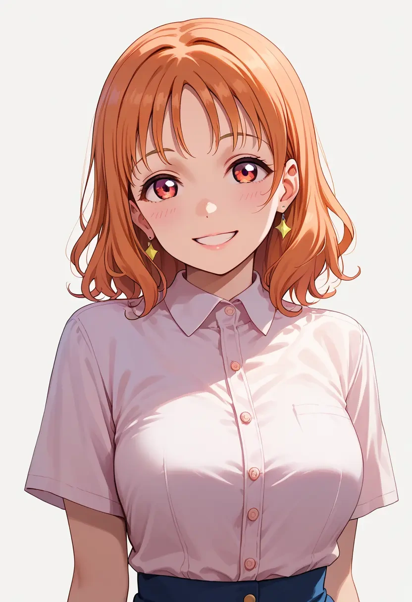 love_live,takami_chika,polo shirt,tennis skirt  - 