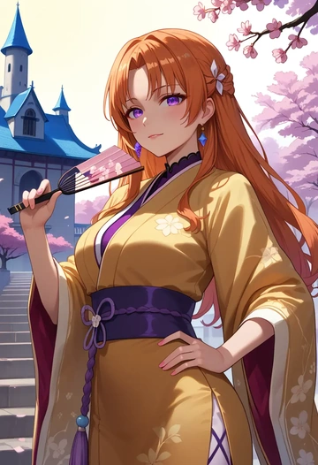 hololive,takanashi_kiara,kimono  - AI generated anime art