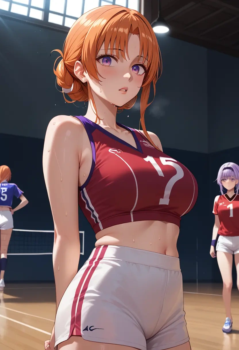 hololive,takanashi_kiara,volleyball uniform  - 