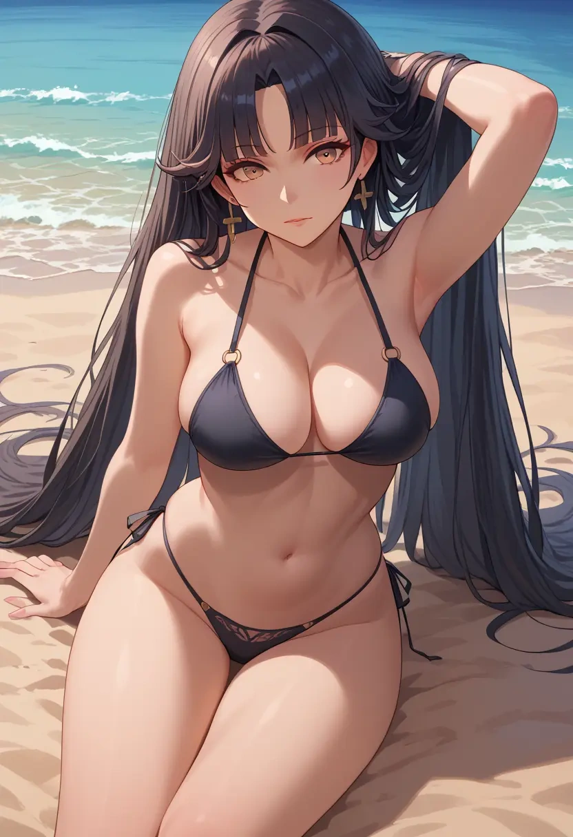 azur_lane,takao_(azur_lane),black bikini  - 