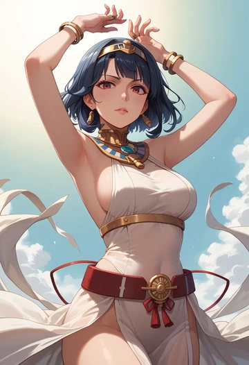 kantai_collection,takao_(kancolle),Egyptian  - AI generated anime art