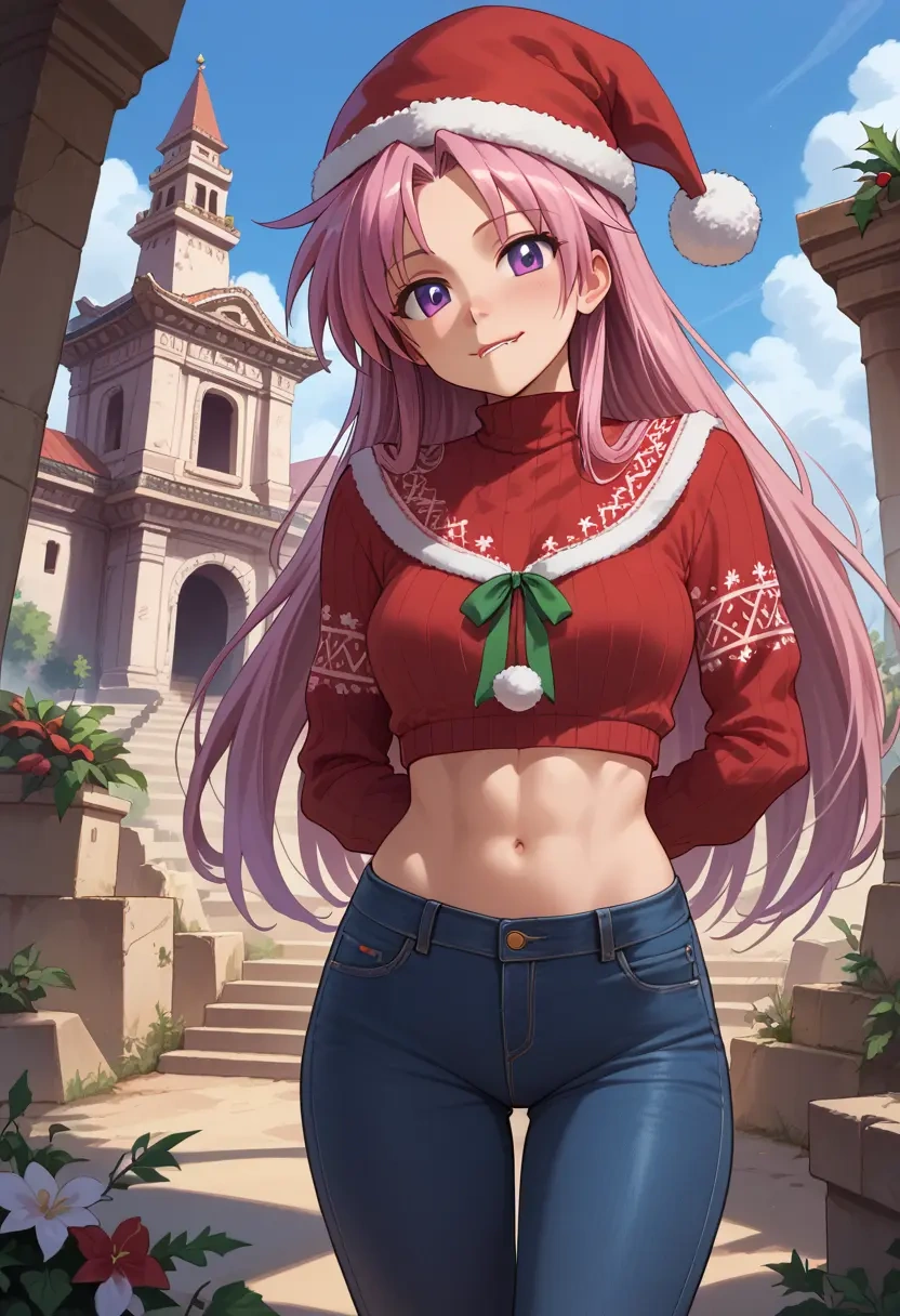 lucky_star,takara_miyuki,Christmas  - 