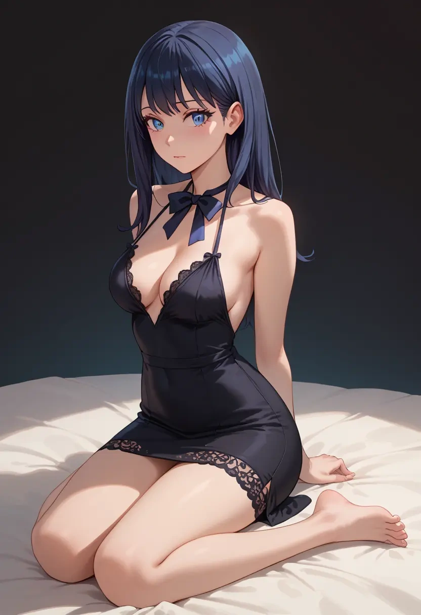 gridman_universe,takarada_rikka,nightdress  - 