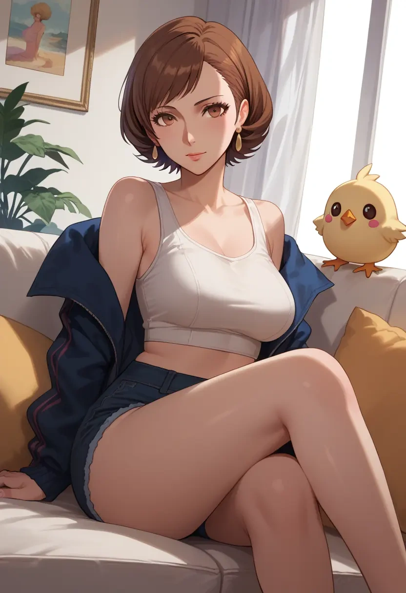 persona,takeba_yukari,crop top  - 