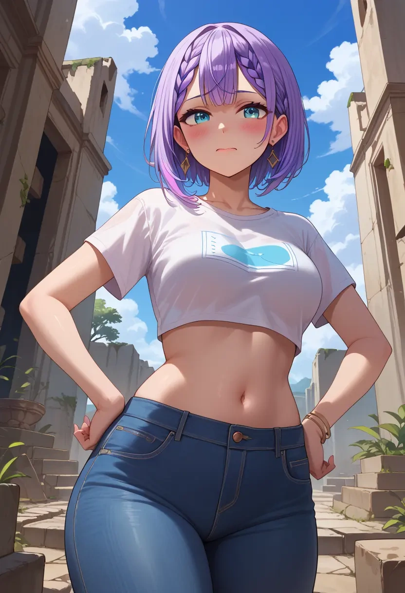 hololive,takodachi_(ninomae_ina'nis),crop top  - 