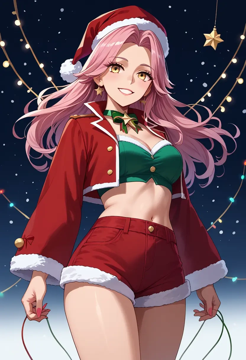 fate_(series),tamamo_(fate),Christmas,red velvet shorts  - 