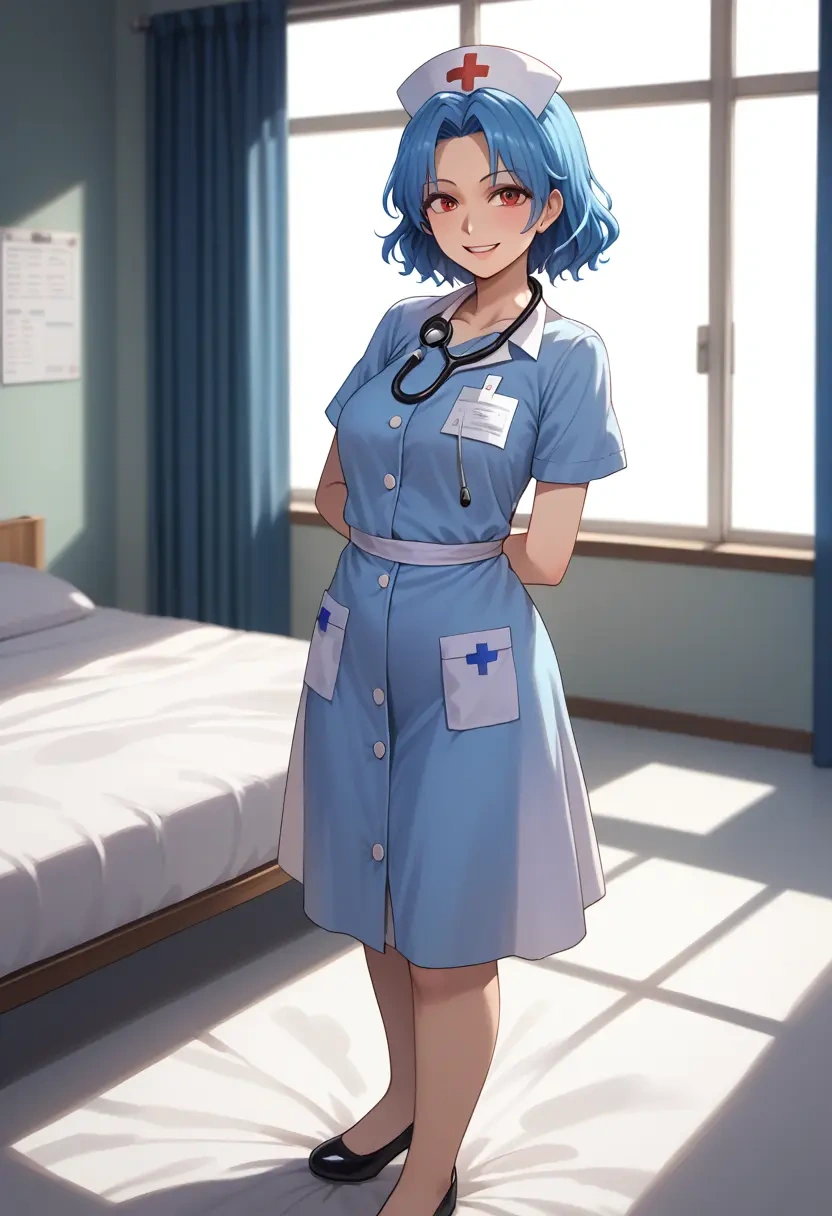 touhou,tatara_kogasa,nurse  - 