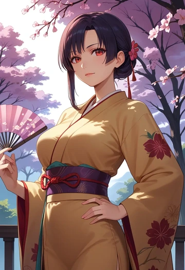 kagerou_project,tateyama_ayano,kimono  - AI generated anime art