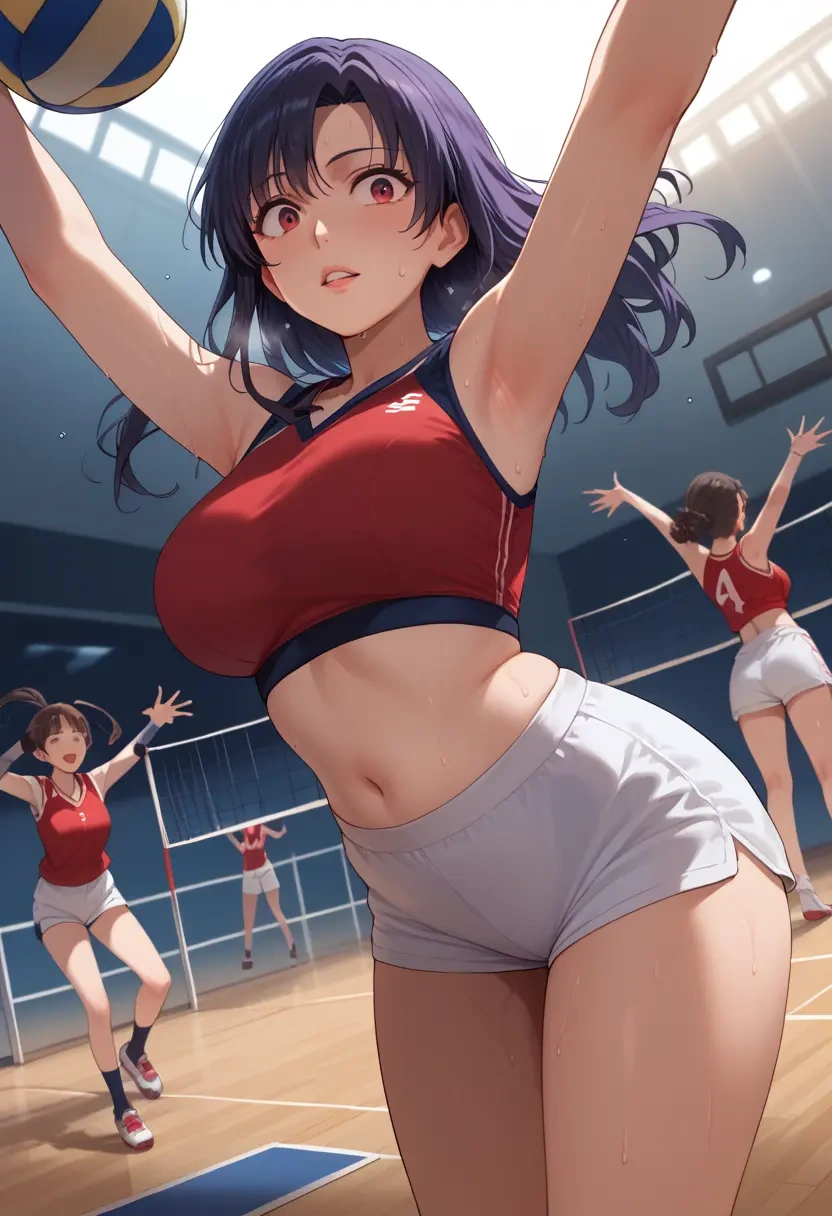 kagerou_project,tateyama_ayano,volleyball uniform  - 