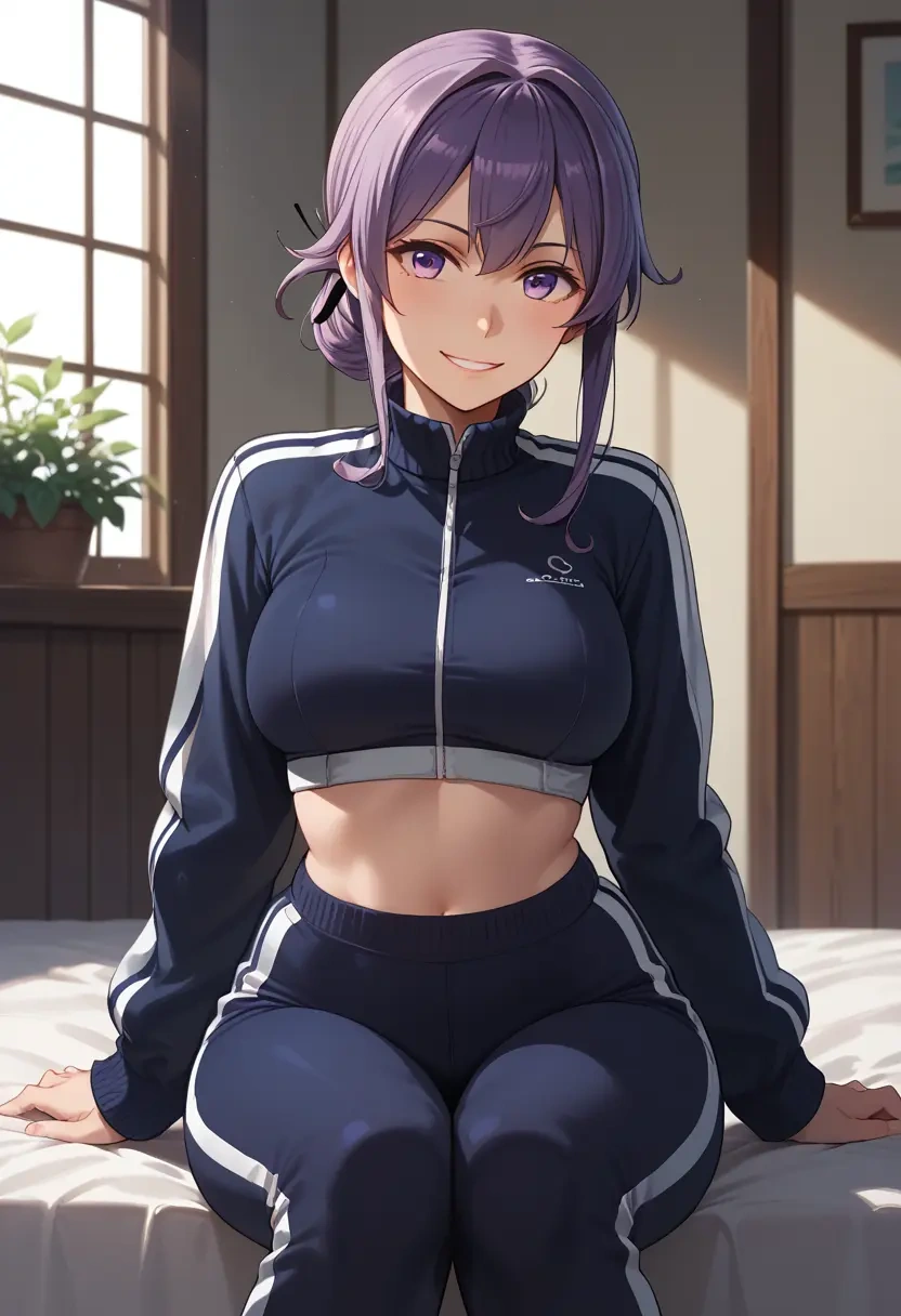 kantai_collection,tatsuta_(kancolle),athletic,track suit  - 