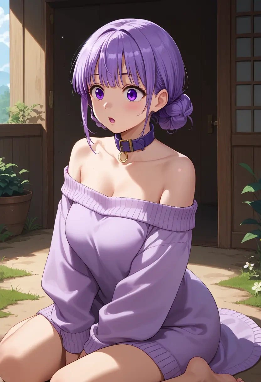 gochuumon_wa_usagi_desu_ka,tedeza_rize,sweater,off-shoulder,collar  - 