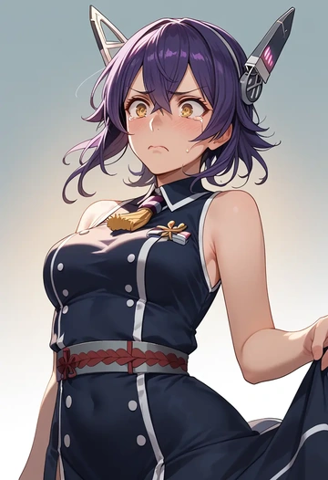 kantai_collection,tenryuu_(kancolle),qipao  - AI generated anime art