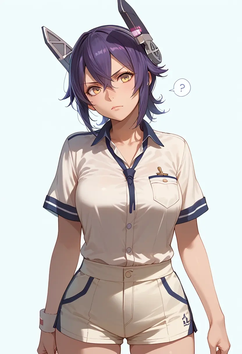 kantai_collection,tenryuu_(kancolle),tennis polo,skort  - 