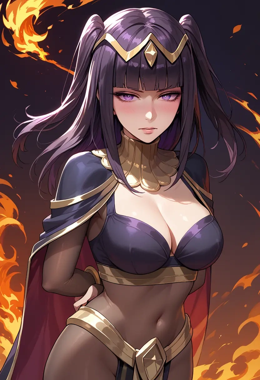 fire_emblem,tharja_(fire_emblem),graphic tee,dolphin shorts  - 