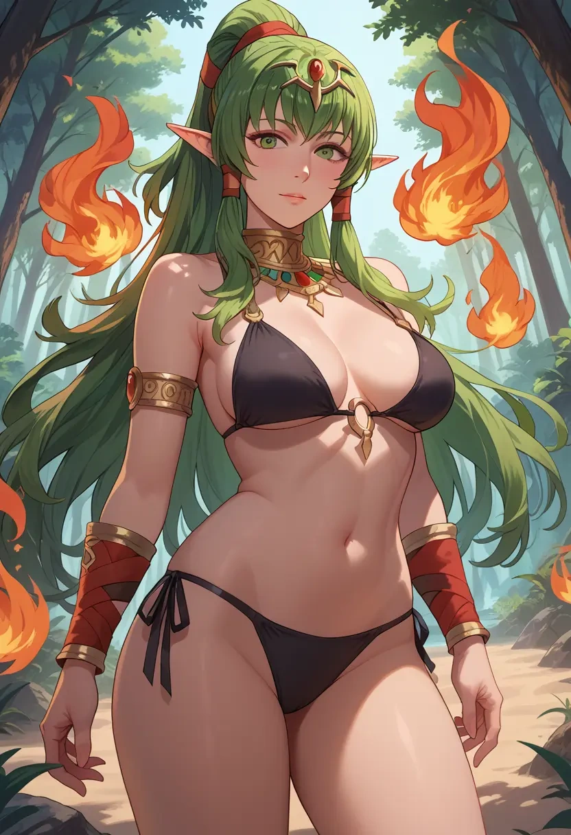 fire_emblem,tiki_(fire_emblem),black bikini  - 