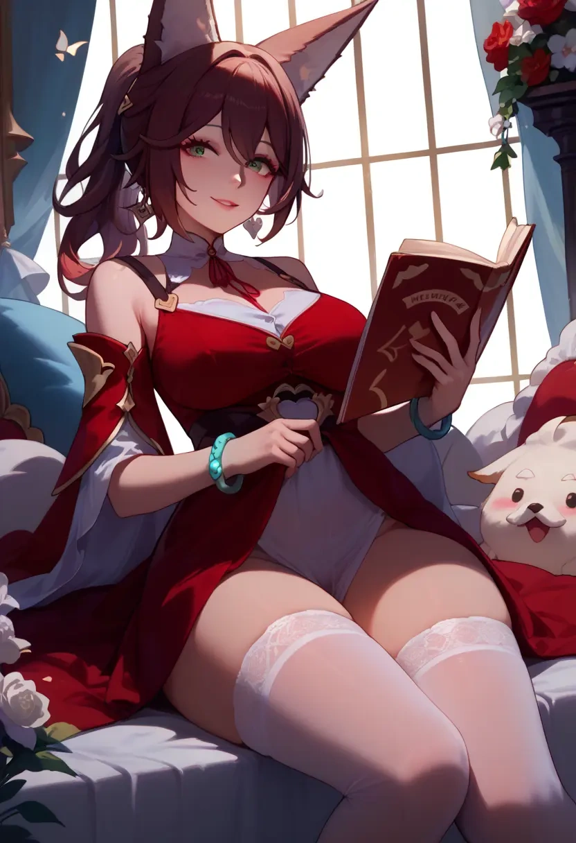 star rail,tingyun,Christmas,sexy, stockings,  - 