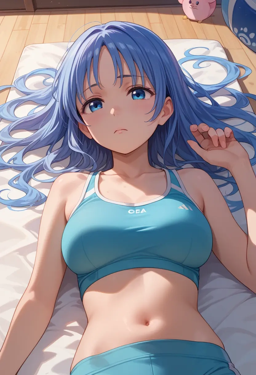 gochuumon_wa_usagi_desu_ka,tippy_(gochiusa),tankini top,board shorts  - 