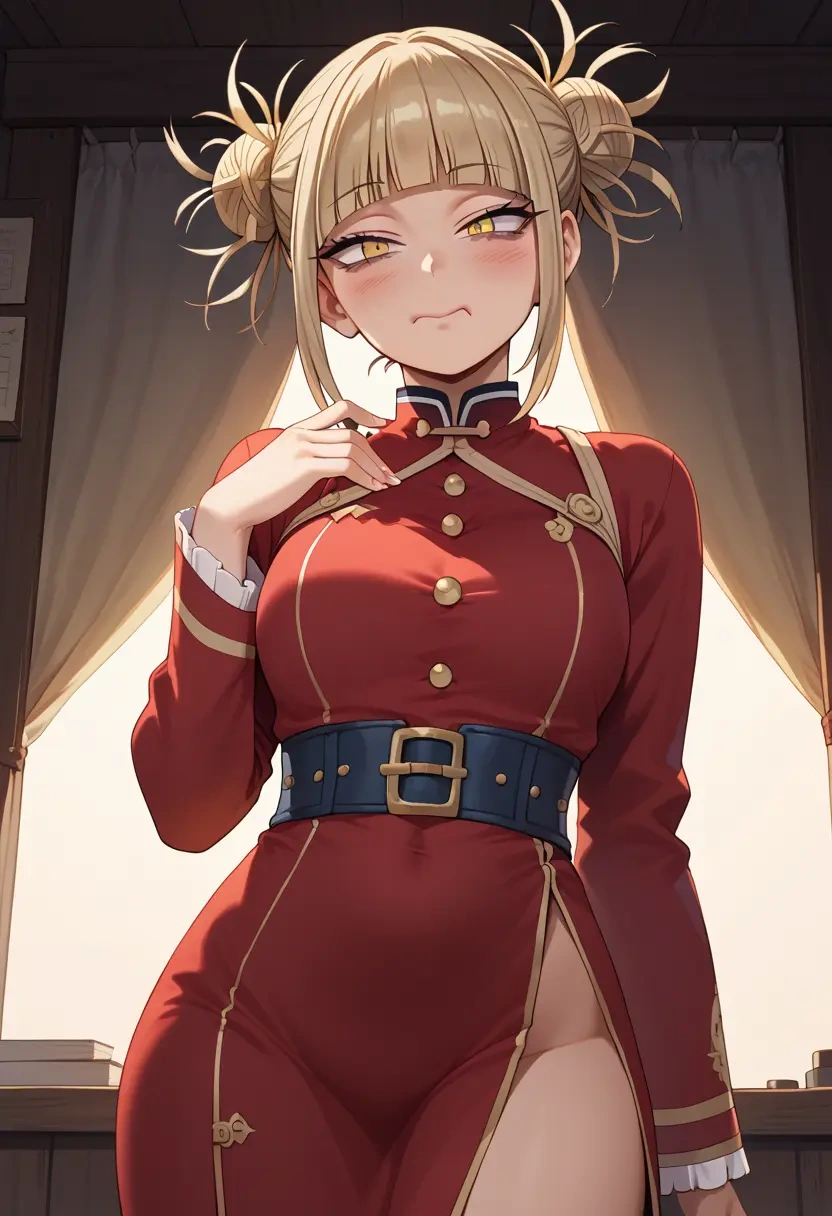 boku_no_hero_academia,toga_himiko,qipao  - 