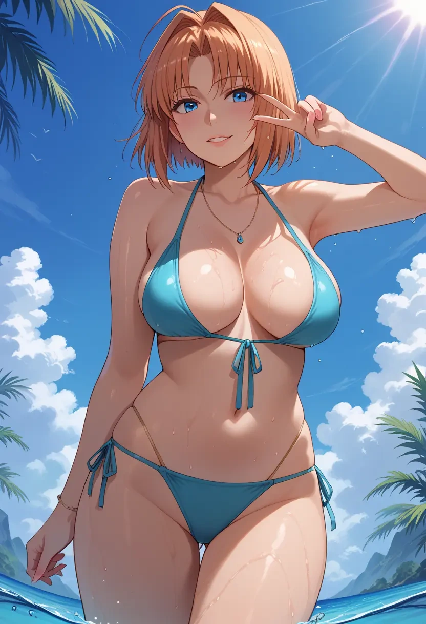 tsukihime,tohno_akiha,bikini  - 