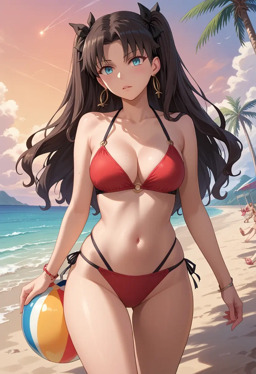 fate_(series),tohsaka_rin,bikini  - 