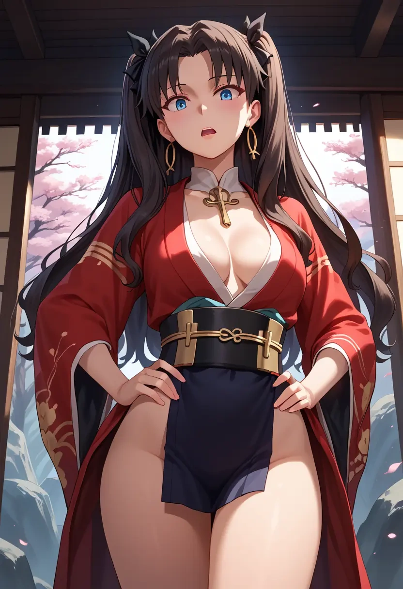 fate_(series),tohsaka_rin,kimono,sexy  - 