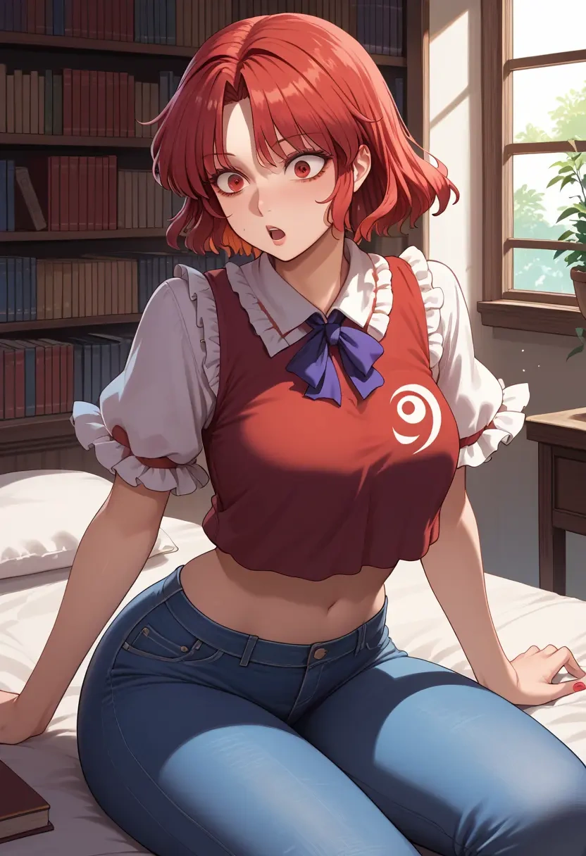 touhou,tokiko_(touhou),crop top  - 