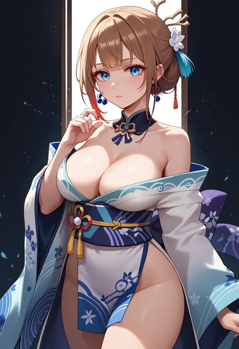 hololive,tokino_sora,kimono,sexy  - 