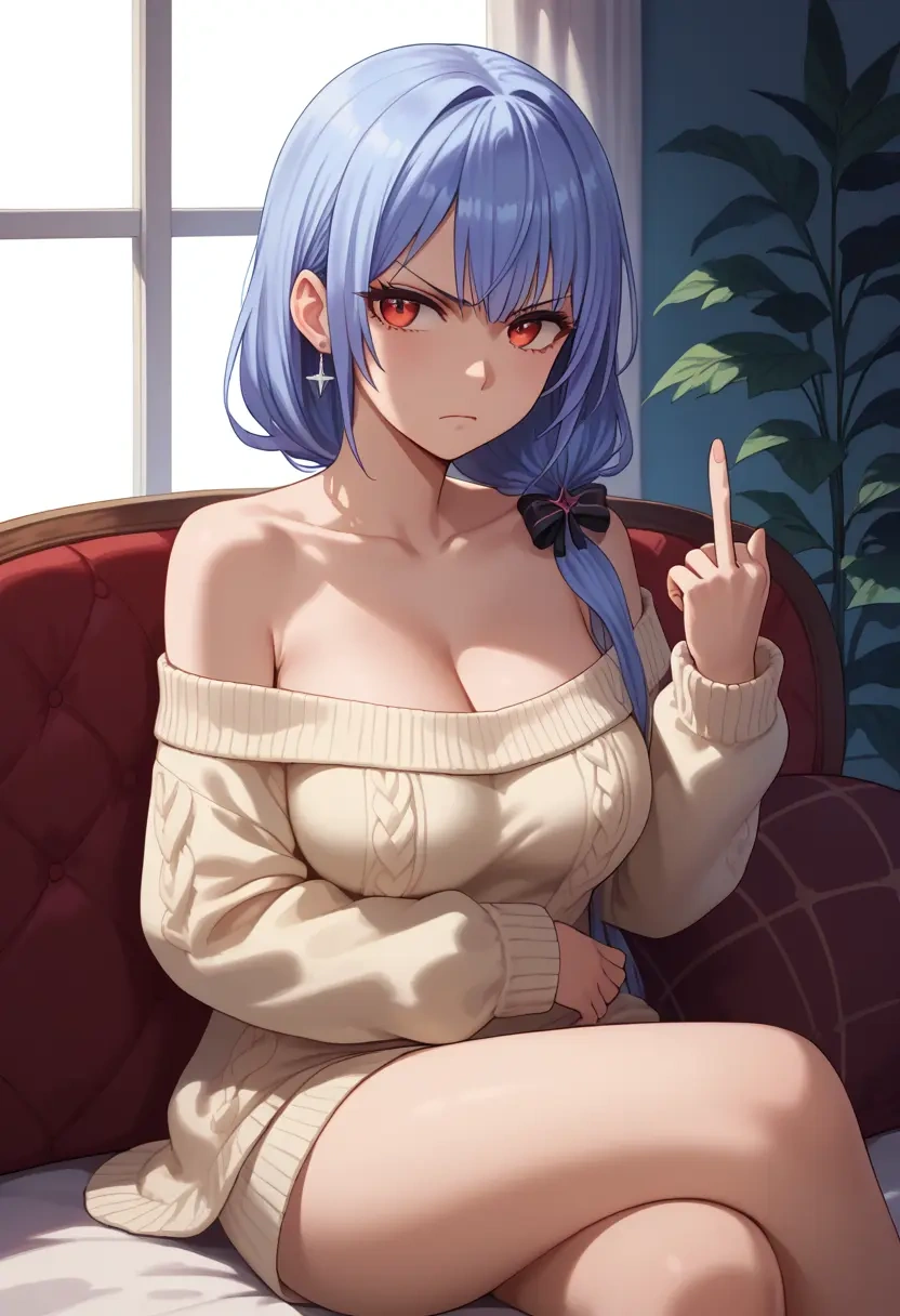 date_a_live,tokisaki_kurumi,off-shoulder,sweater  - 