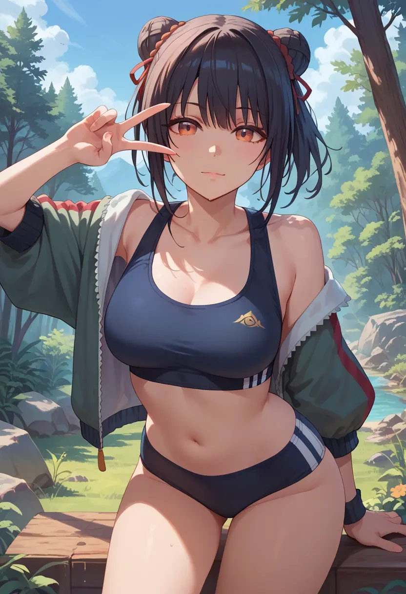 date_a_live,tokisaki_kurumi,tankini top,board shorts  - 