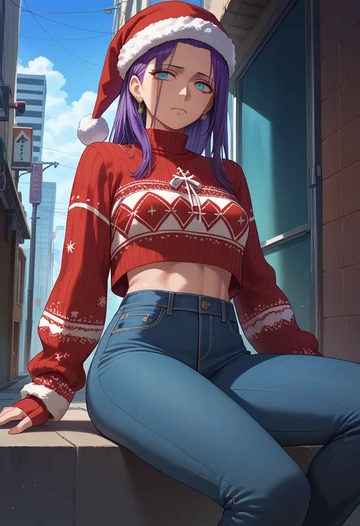 fate_(series),tokitarou_(fate),Christmas  - AI generated anime art